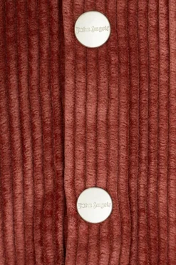 Palm Angels Kids PINK Ribbed jacket