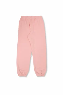 Palm Angels Kids PINK Sweatpants with logo
