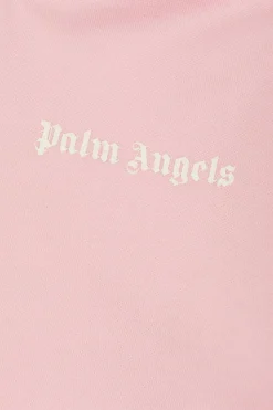 Palm Angels Kids PINK Sweatshirt with logo