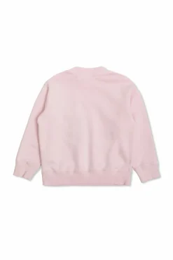 Palm Angels Kids PINK Sweatshirt with printed logo