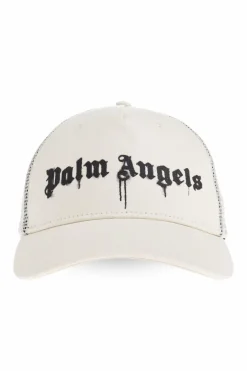 Palm Angels WHITE Baseball cap