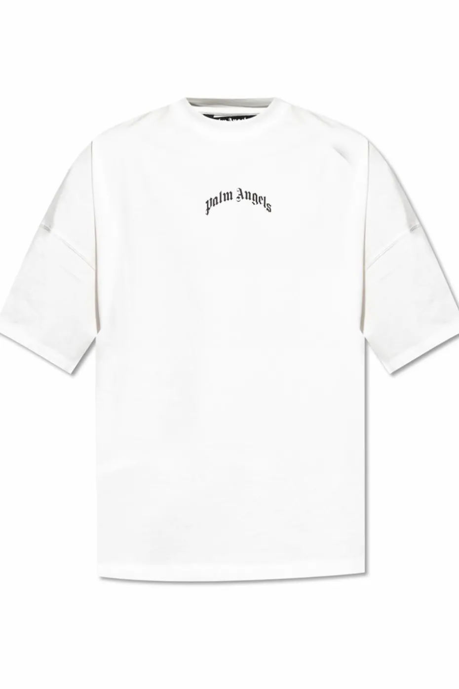 Palm Angels WHITE T-shirt with logo