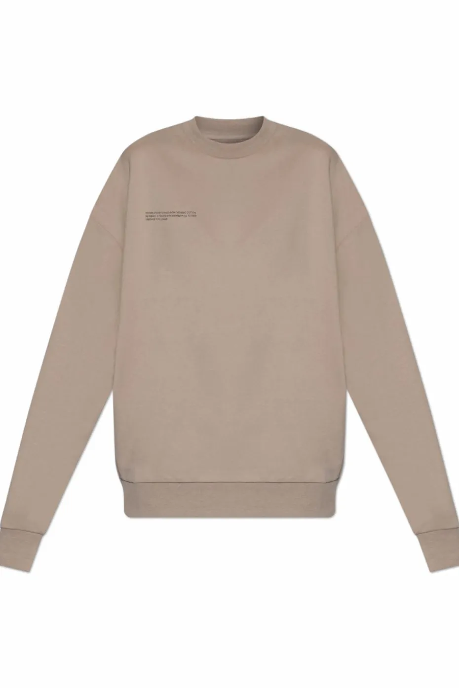 Pangaia beige Sweatshirt with logo