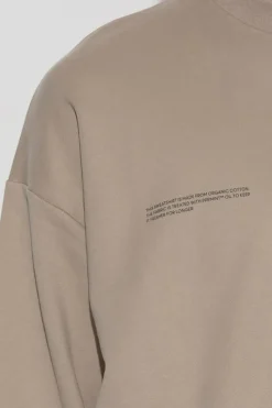 Pangaia beige Sweatshirt with logo