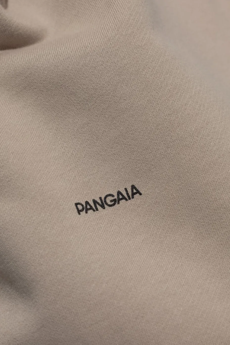 Pangaia beige Sweatshirt with logo