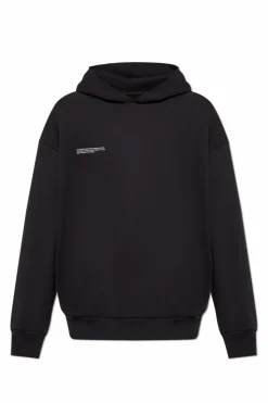 Pangaia BLACK Sweatshirt with logo
