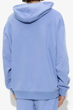 Pangaia BLUE Sweatshirt with logo