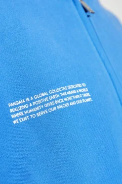 Pangaia BLUE Sweatshirt with logo