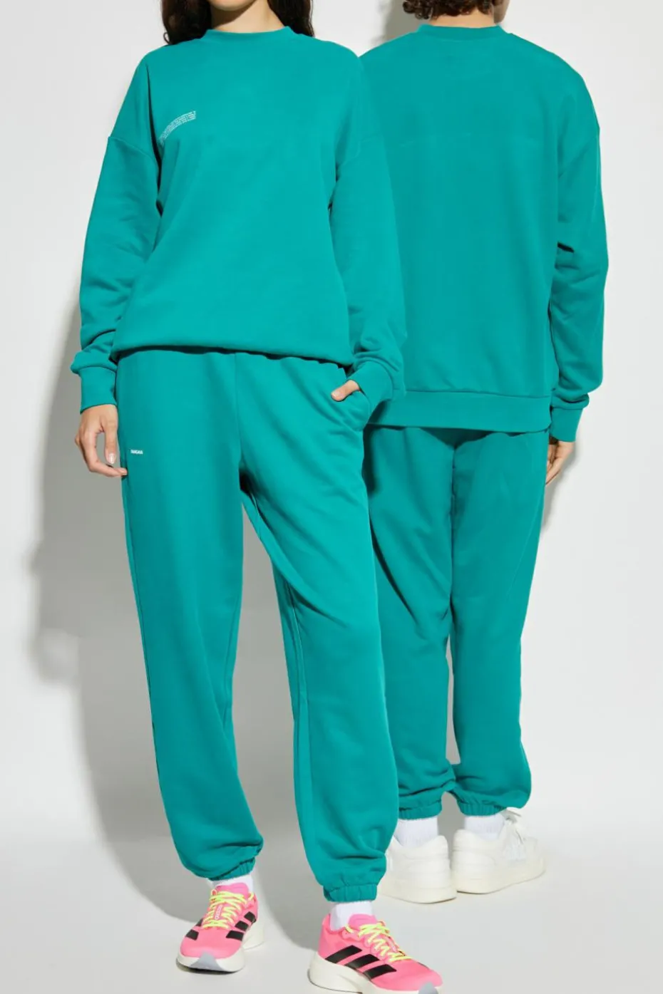 Pangaia GREEN Sweatshirt with logo