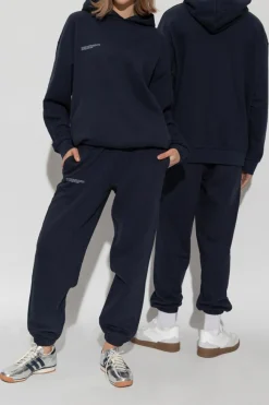 Pangaia NAVY BLUE Sweatshirt with logo