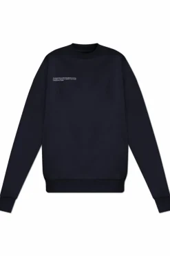 Pangaia NAVY BLUE Sweatshirt with logo