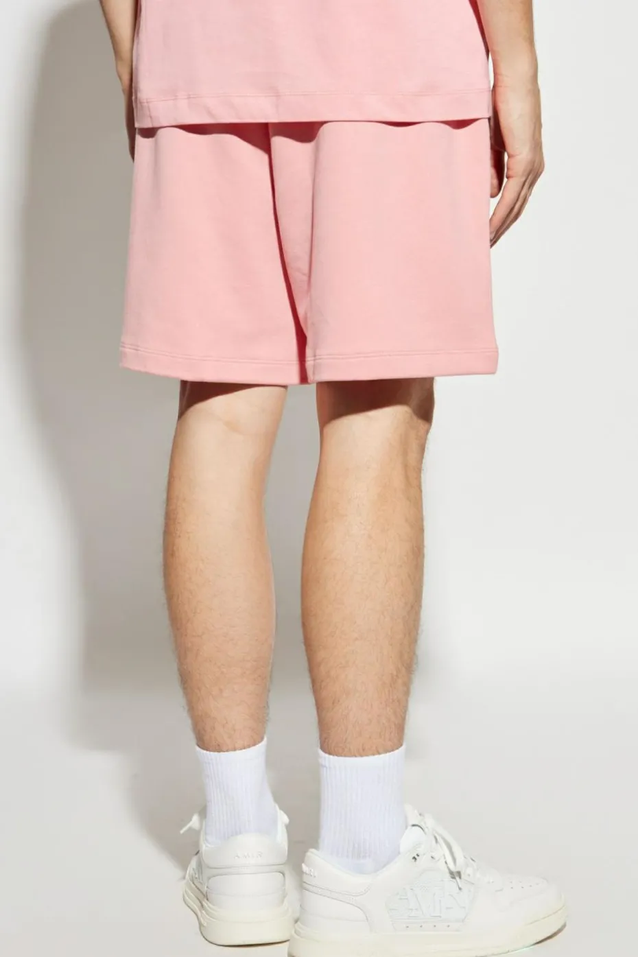 Pangaia PINK Logo shorts