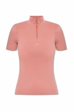Pangaia PINK Sports top with logo