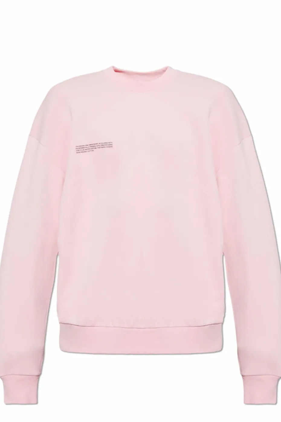 Pangaia PINK Sweatshirt with logo