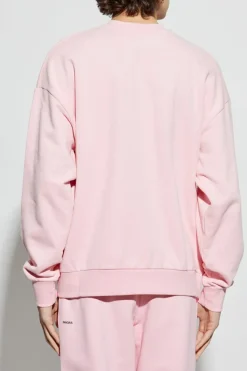 Pangaia PINK Sweatshirt with logo