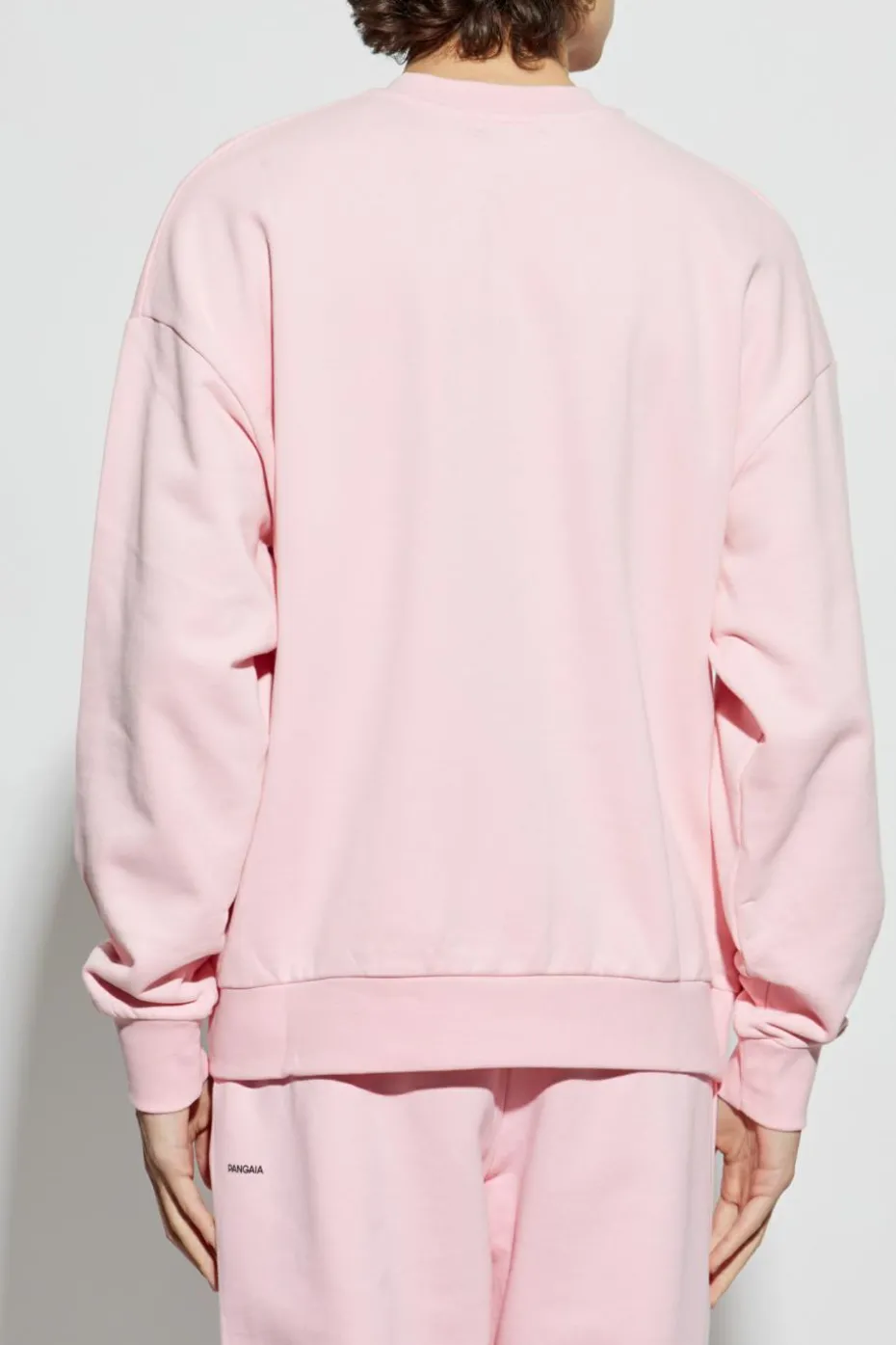 Pangaia PINK Sweatshirt with logo
