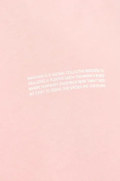 Pangaia PINK Sweatshirt with logo