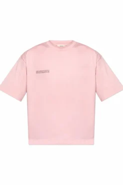Pangaia PINK T-shirt with print