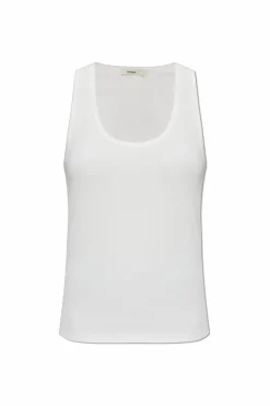 Pangaia WHITE Sleeveless top