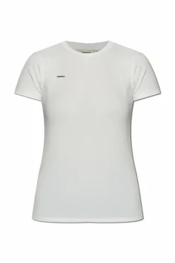 Pangaia WHITE T-shirt with logo