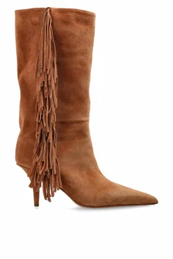 Paris Texas BROWN Suede boots āJessieā