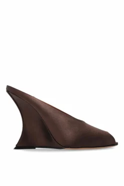 Paris Texas BROWN Wedge sandals "Nina"