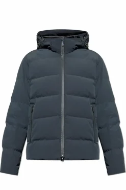 Paul & Shark BLACK Down jacket with hood