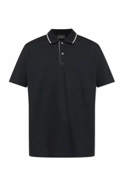 Paul & Shark BLACK Polo with logo patch