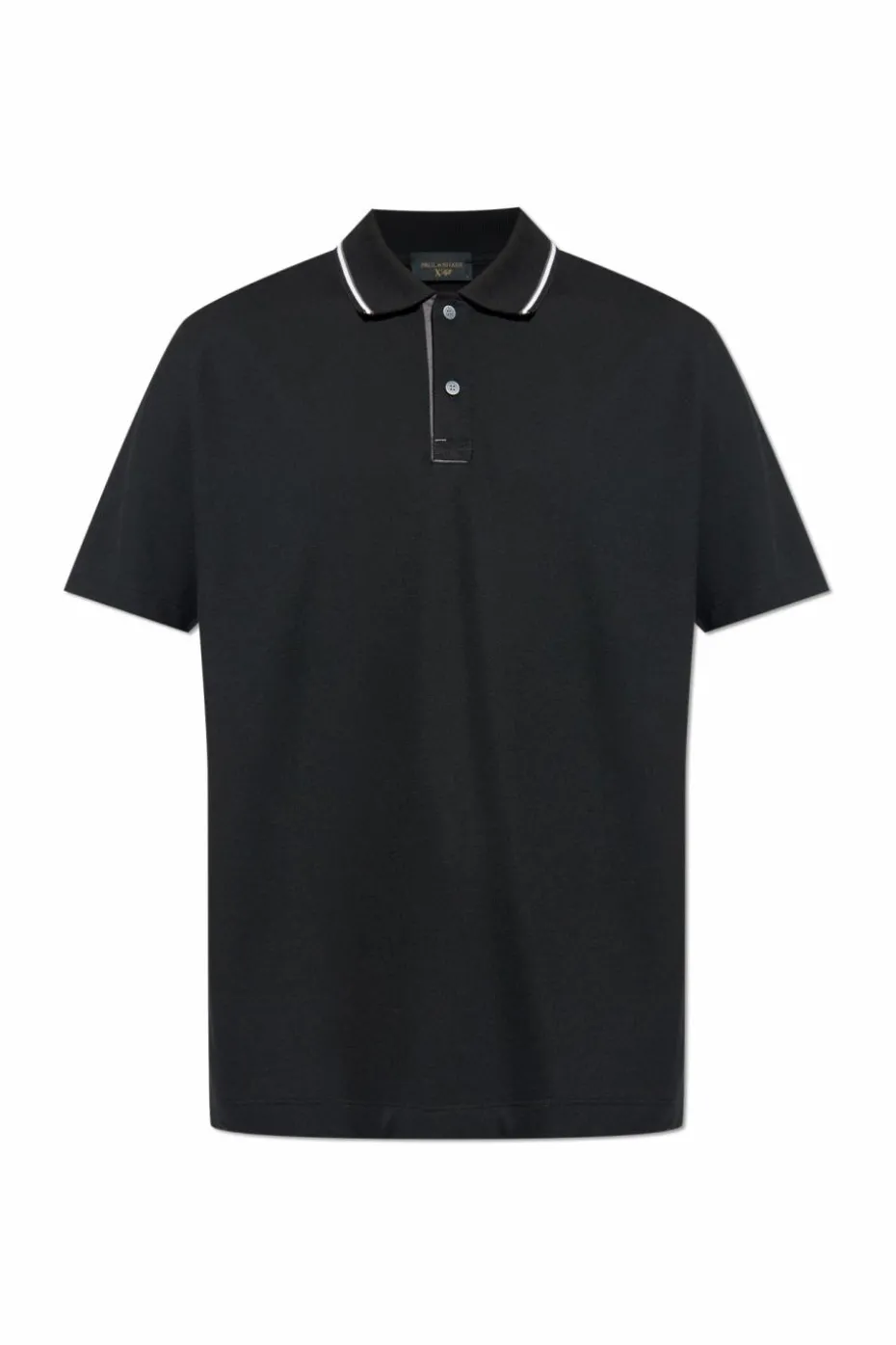 Paul & Shark BLACK Polo with logo patch