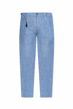 Paul & Shark BLUE Linen trousers
