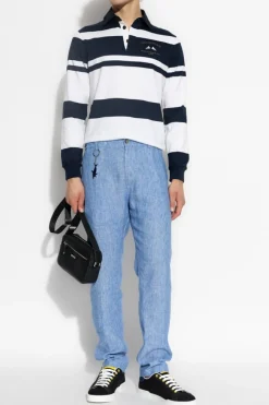 Paul & Shark BLUE Linen trousers