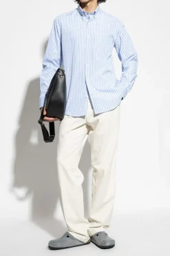 Paul & Shark cream Pants with slightly tapered legs