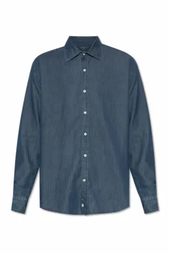 Paul & Shark NAVY BLUE Cotton shirt