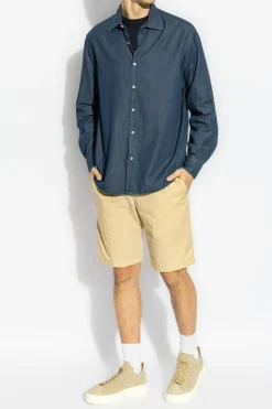 Paul & Shark NAVY BLUE Cotton shirt
