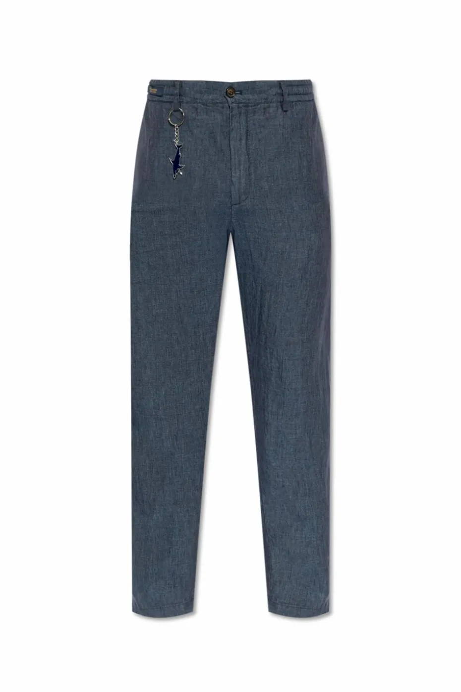 Paul & Shark NAVY BLUE Linen pants