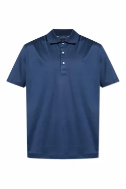 Paul & Shark NAVY BLUE Polo with embroidered logo