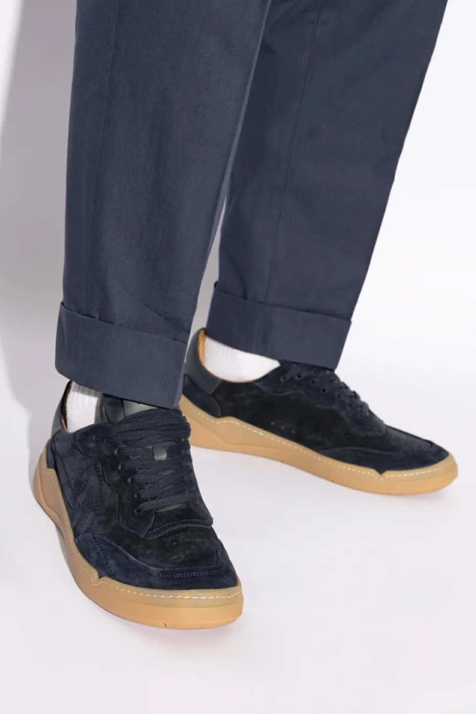 Paul & Shark NAVY BLUE Suede sneakers