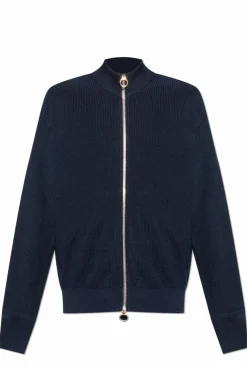 Paul & Shark NAVY BLUE Zip-up cardigan