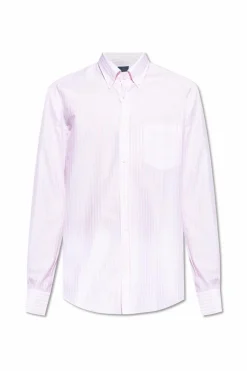 Paul & Shark PINK Shirt with striped pattern