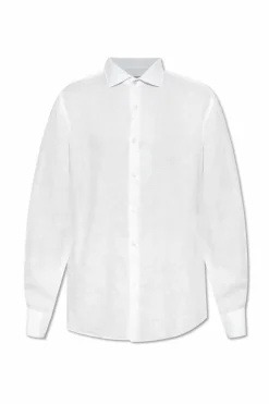 Paul & Shark WHITE Linen shirt