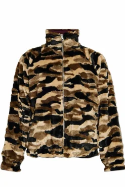 PDF beige Jacket with pattern
