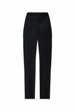 Pleats Please Issey Miyake BLACK Pleated trousers
