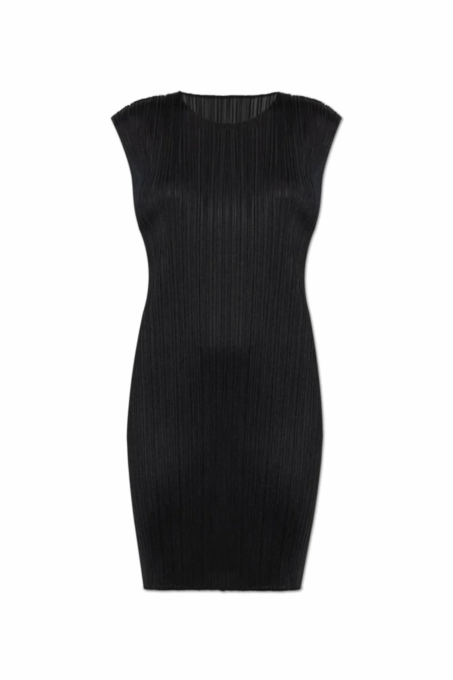 Pleats Please Issey Miyake BLACK Pleated dress