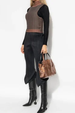 Pleats Please Issey Miyake BLACK Pleated pants