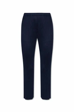 Pleats Please Issey Miyake NAVY BLUE Pleated pants