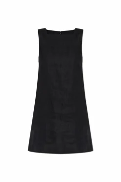 Posse BLACK Linen dress