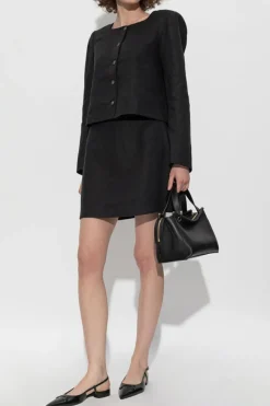 Posse BLACK Linen jacket "Emma"