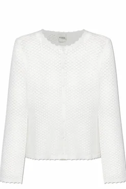 Posse WHITE Cardigan ‘Helena’