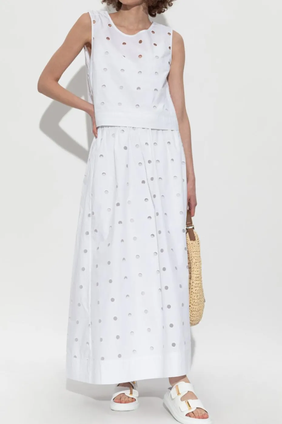 Posse WHITE Lace skirt "Peggy"