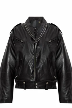 R13 BLACK Leather Jacket